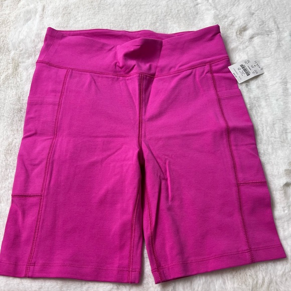 SOLD - J. Crew Bike Short Pink Cotton Size Large - Picture 10 of 12